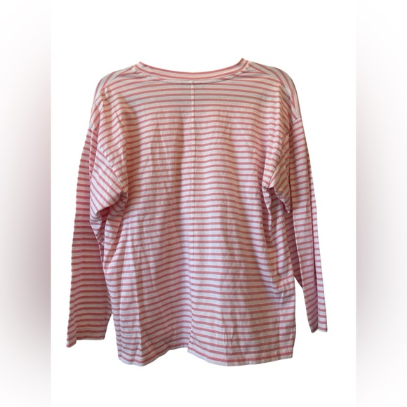 AYR Bundle - Red Stripe and Pink Stripe Long Sleeve Tees - Size Medium - Picture 4 of 7